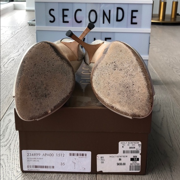 Gucci patent leather heel - Picture 4 of 4